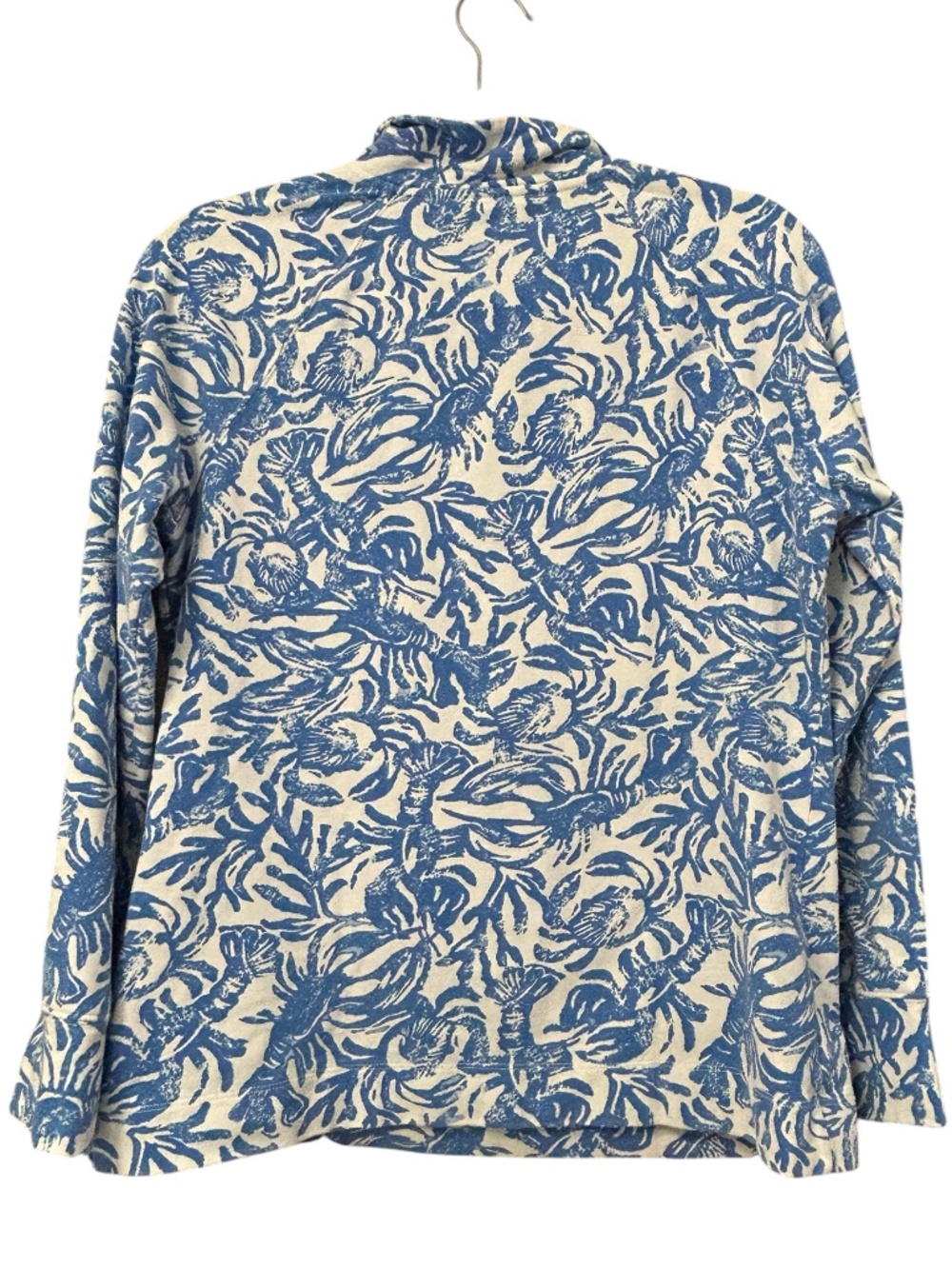 Lilly Pulitzer UPF 50+ Skipper Popover 1/2 Zip Pullover Sweater Mock Neck Size M - Picture 7 of 9